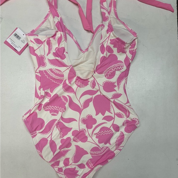 Kate Spade Surf Pink One piece Bathing Suit - Picture 2 of 2